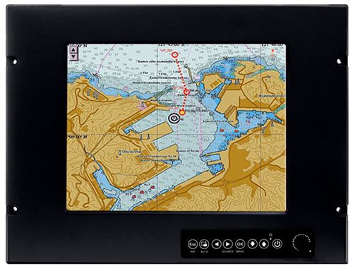 Moniteur pour navire - MCD-101 - Captec Ltd - multifonction / 10" / tactile