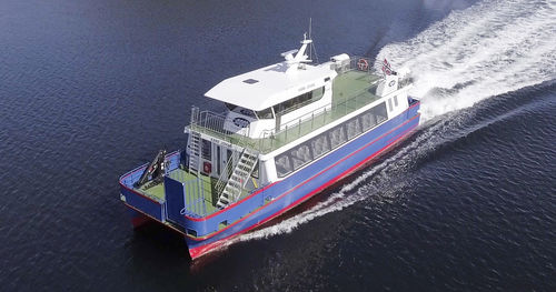 Bateau à passagers - ALUSAFE CAT 21 - Maritime Partner AS - catamaran / in-bord / GRP