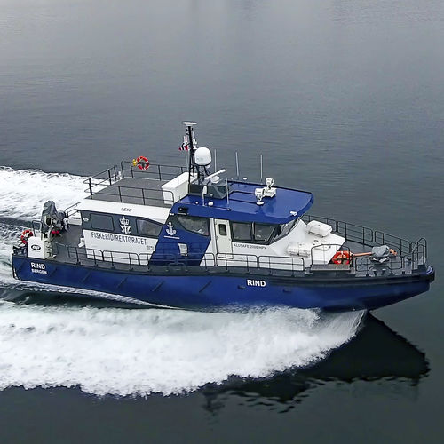 Bateau de surveillance - ALUSAFE 2000 MPV - Maritime Partner AS - in-bord / en aluminium