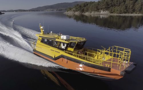 Bateau de service pour parc éolien - ALUSAFE 1150 WF - Maritime Partner AS - in-bord hydrojet / en aluminium