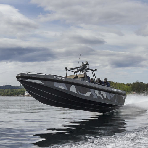 Bateau de surveillance - ALUSAFE 1100 FIC - Maritime Partner AS - in-bord / en aluminium