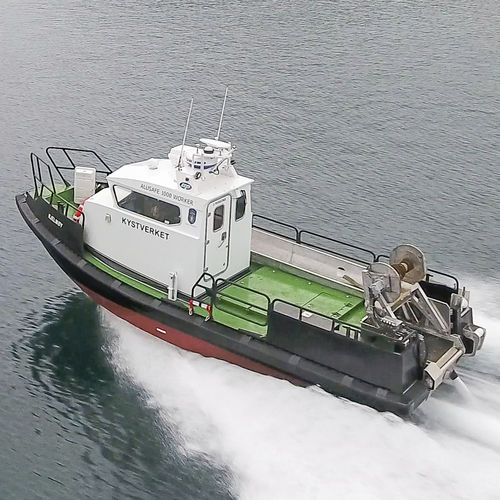 Bateau de travail - ALUSAFE 1000 WORK - Maritime Partner AS - in-bord hydrojet / en aluminium / semi-rigide