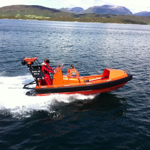 Bateau de service offshore - SEABEAR 23 MK II - Maritime Partner AS - in-bord hydrojet / en aluminium / RIB
