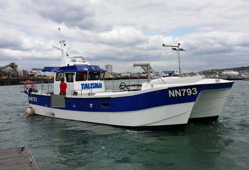 Bateau de pêche professionnelle - Talisman - Catapult Catamarans Marine Projects Ltd - catamaran / in-bord