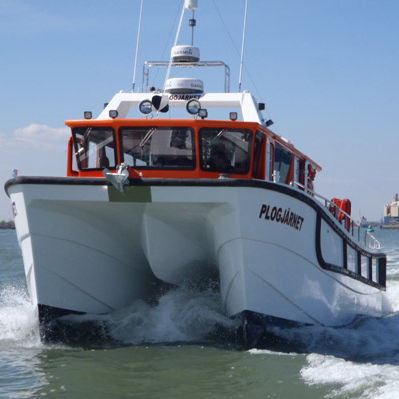 Bateau de transport logistique - Plogjarnet - Catapult Catamarans Marine Projects Ltd - catamaran / in-bord
