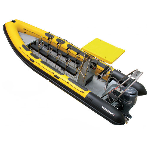 Bateau de surveillance - DR-760 - Vanguard International - bateau de sauvetage / bateau de support pour la plongée / hors-bord