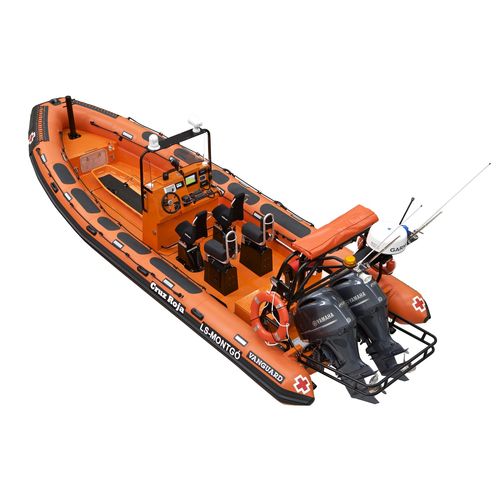 Bateau de surveillance - TX-860 - Vanguard International - bateau de sauvetage / bateau de support pour la plongée / hors-bord