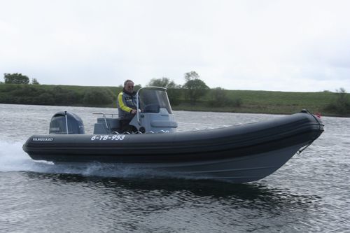 Bateau pneumatique hors-bord - DR-660 - Vanguard International - semi-rigide / à console centrale / open