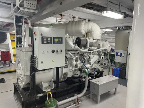 Groupe électrogène diesel - BAUDOUIN engine based - SIA ”RĪGAS DĪZELIS DG” - pour bateau / pour navire / 50 Hz