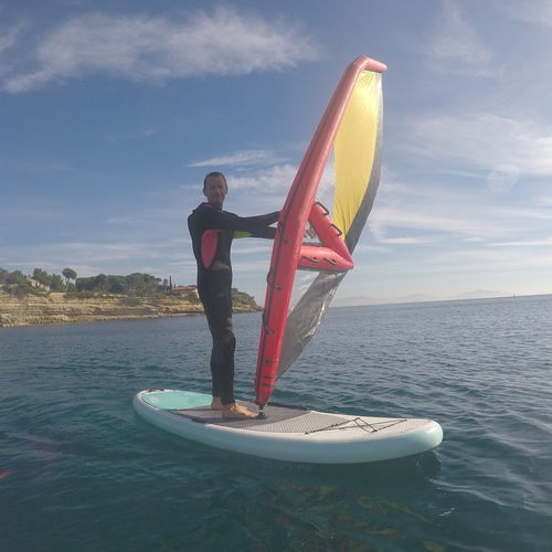 SUP gonflable - AIRWIND - TIKI FACTORY - windsurf / pour yoga / pour adulte