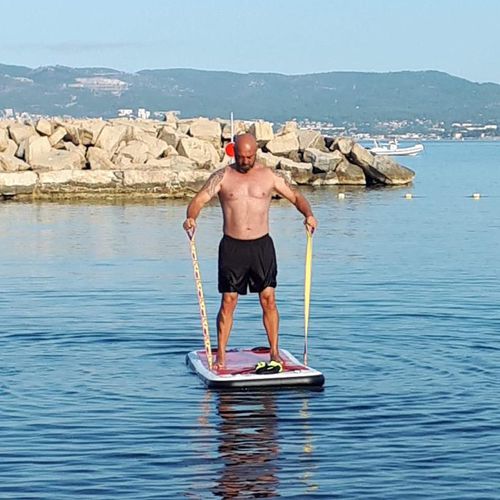 Plateforme pour fitness - TIKI FACTORY - gonflable / pour bateau / pour yacht