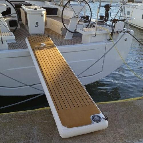 Passerelle pour bateau - 300 - TIKI FACTORY - gonflable / manuelle / avec main courante