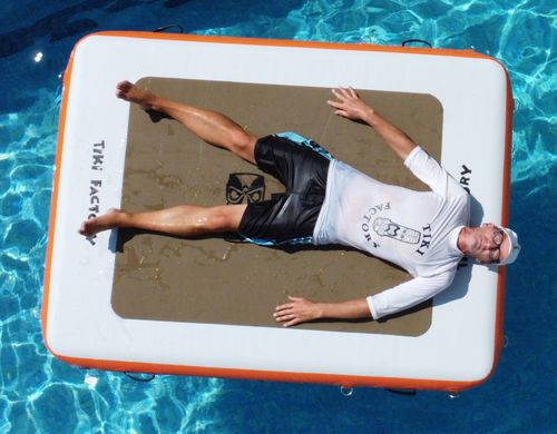 Plateforme flottante - SMALL  - TIKI FACTORY - gonflable / marine / en PVC