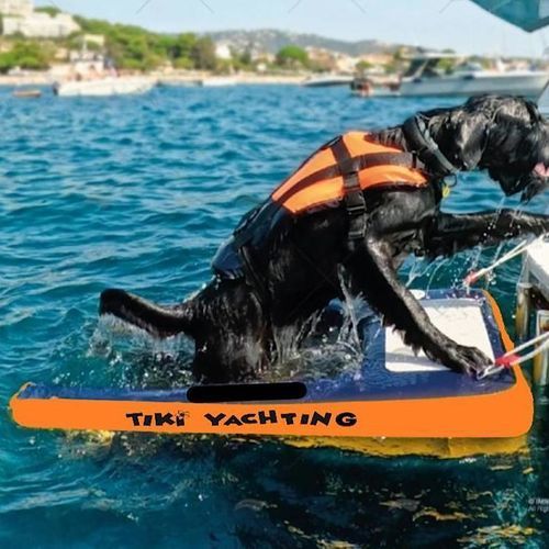 Plateforme flottante - DOG up - TIKI FACTORY - gonflable / pour bateau