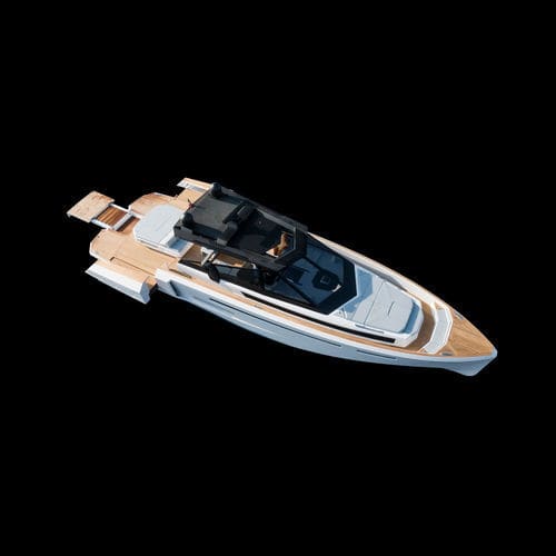 Motor-yacht de croisière - R6 - Evo Yachts - open / double pont terrasse / POD IPS