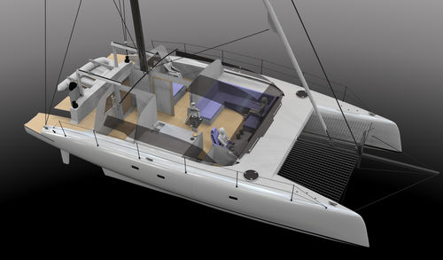 Catamaran - D1495Acessible - Multimarine Manufacturing LTD - de croisière