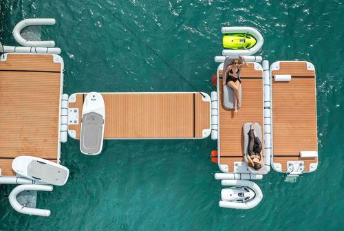 Ponton modulable - C-Dock - NautiBuoy Marine Ltd - de mouillage temporaire / pour jet-ski