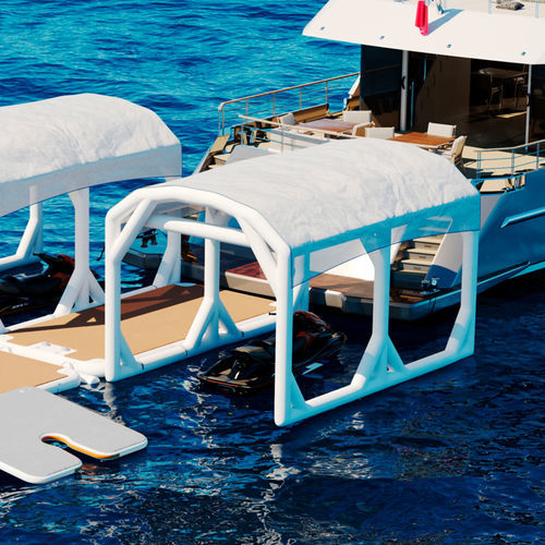 Abri pour jet-ski - C - NautiBuoy Marine Ltd - gonflable