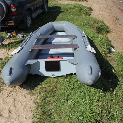 Bateau pneumatique hors-bord - 375 - F-RIB - semi-rigide / pliable / open