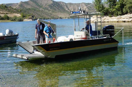 Bateau de sauvetage - 6.0 LC - SHARKSILVER ALUMINIUM BOATS - bateau de débarquement / in-bord hydrojet / hors-bord
