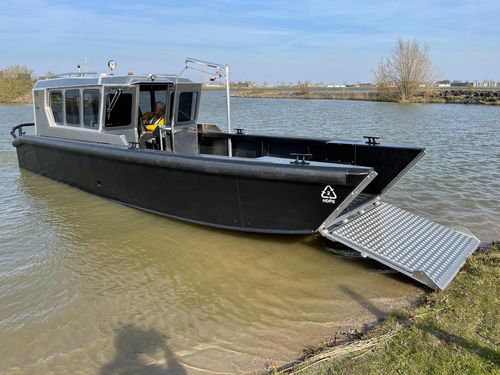 Bateau de débarquement - LCC 1000 - Tideman Boats BV - hors-bord / en PEHD / remorquable