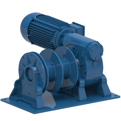 Treuil pour navire - AW 1500 ES / AW 1500 ES 2X - Emce Winches - de dragage / à moteur électrique / double tambour