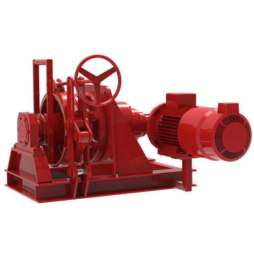 Guindeau hydraulique - P 1000 H / P 1600 H - Emce Winches - pour navire / horizontal / sur le pont