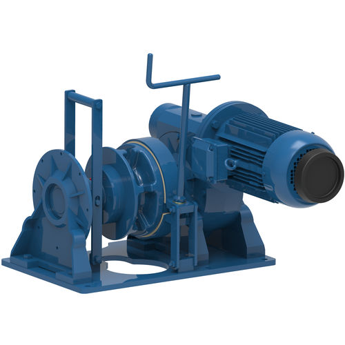 Guindeau électrique - W xxx E series - Emce Winches - pour navire / horizontal / sur le pont
