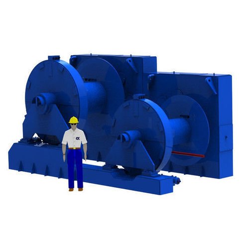 Treuil marine - Waterfall - Straatman Mooring Systems - pour manoeuvre d'ancre / d'enroulement / de dragage
