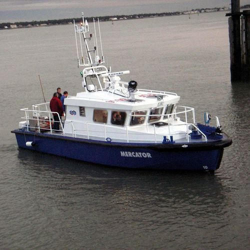 Bateau d'étude hydrographique - SEEM 12-340ST - See Merre - in-bord