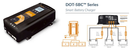 Chargeur de batterie - DOT-SBC™ Series - XUNZEL APPLIED SOLAR & WIND ENERGY - marin / intelligent
