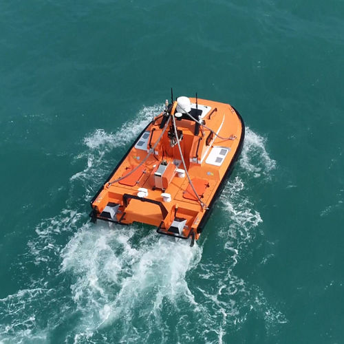 Drone de surface pour études hydrographiques - M40P - OceanAlpha Group Limited - pour mesures environnementales / d'études océanographiques / pour la détection d'objets sous-marins