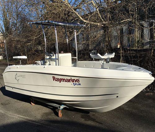 Coque open hors-bord - Andarco 22 Sea Fish - Ferrario Nautica - de pêche sportive / max. 8 personnes / classique