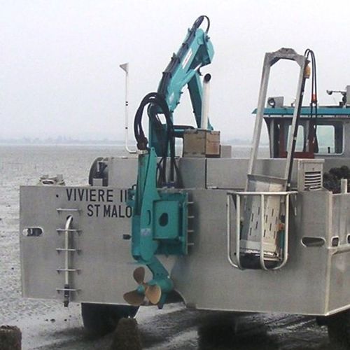 Propulseur gouvernail - 950HD-R-06 - DWG Trading - externe / pour bateau / hydraulique