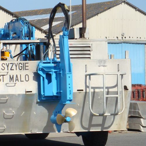 Propulseur gouvernail - 950LD-R-06 - DWG Trading - externe / pour bateau / hydraulique