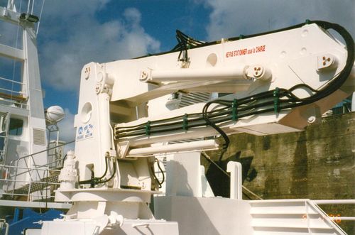 Grue pour navire - 22 TM series - DWG Trading - de pont / articulée