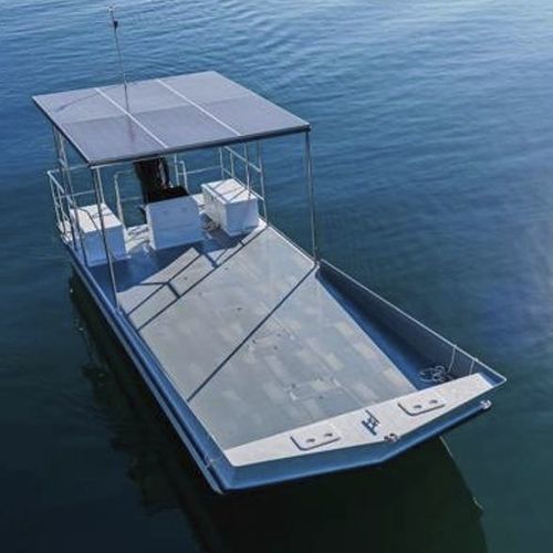 Bateau pour l'aquaculture - PRO 9.0 Oyster - SUN CONCEPT - solaire électrique / coque rigide