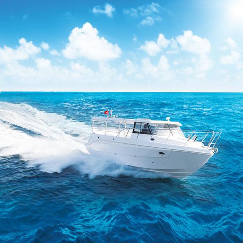 Bateau touristique - 35XL - MERCAN YACHTING - bateau de support pour la plongée / in-bord