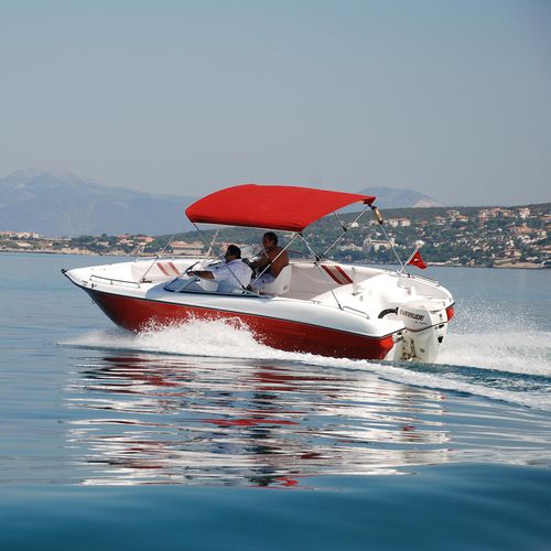 Runabout hors-bord - 21 - MERCAN YACHTING - à double console / bow-rider / open