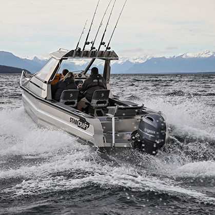 Bateau de pêche-promenade hors-bord - 1850 Supercab X1 - Stabicraft - avec timonerie / en aluminium / max. 6 personnes