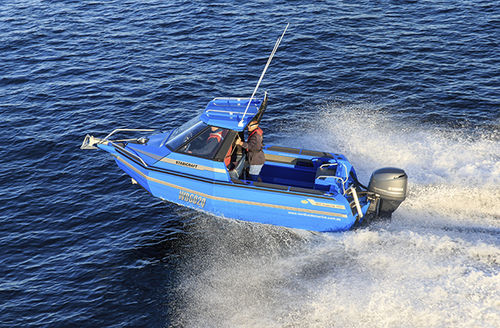 Walkaround hors-bord - 1850 SUPERCAB - Stabicraft - à cockpit fermé / de pêche sportive / max. 6 personnes
