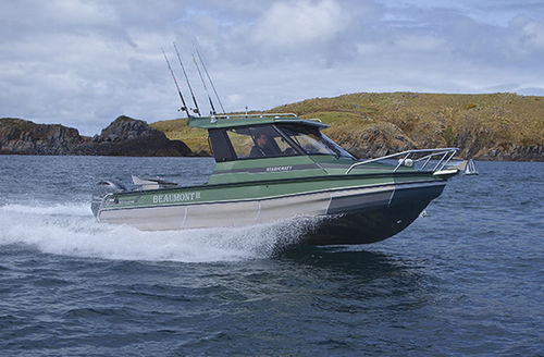 Walkaround hors-bord - 2400 SUPERCAB - Stabicraft - à cockpit fermé / de pêche sportive / max. 8 personnes