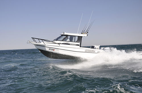Walkaround hors-bord - 2600 SUPERCAB - Stabicraft - à cockpit fermé / de pêche sportive / max. 9 personnes