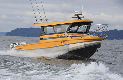 Walkaround hors-bord - 2900 SUPERCAB PILOTHOUSE - Stabicraft - à cockpit fermé / de pêche sportive / max. 10 personnes