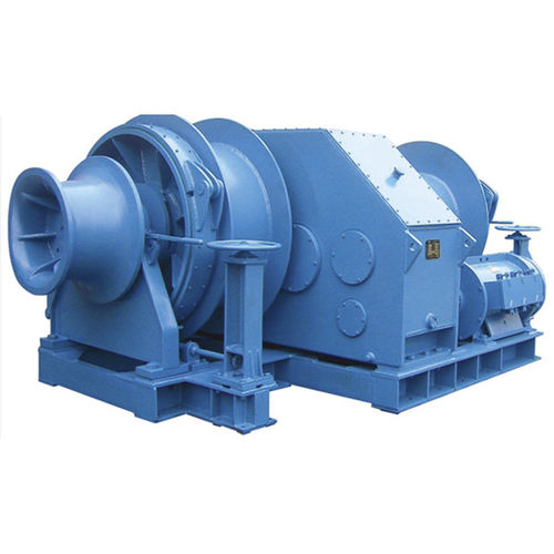 Treuil pour navire - Chongqing Guanheng Technology & Development - d'amarrage / à moteur électrique / double tambour