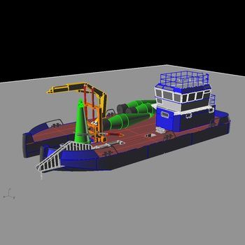 Baliseur côtier - ST-21000 - Uniworkboats SIA - catamaran