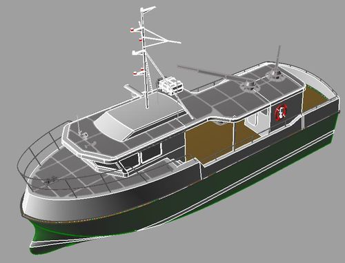 Chalutier - ST-50 - Uniworkboats SIA - in-bord / en aluminium