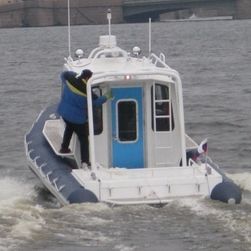 Bateau de surveillance - Artic 850 - Uniworkboats SIA - bateau de recherche et sauvetage / bateau de travail / in-bord