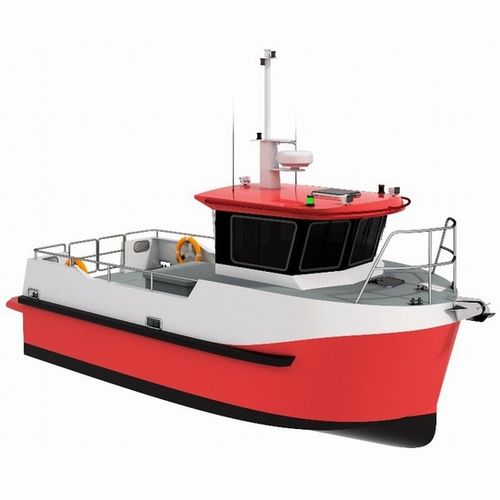Bateau taxi - Mariner-28CF - Uniworkboats SIA - bateau de pêche professionnelle / in-bord / diesel