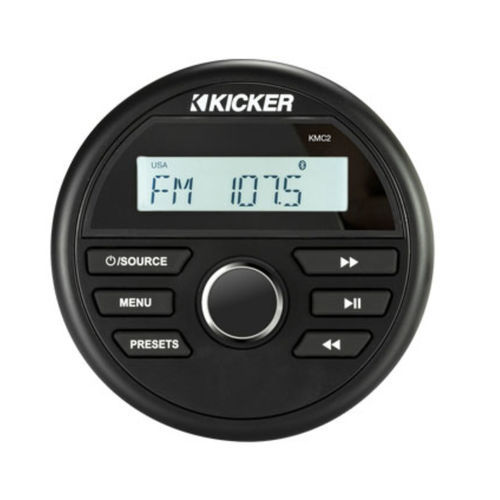 Lecteur audio marin AM KMC2 Kicker FM / USB / connecté